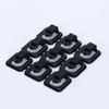 18Pc Cable Cord Wire Line Organizer Clips Fixer Fastener Tidy Holder Desk Wall Organiser Tie Fixer Organizer Line Adhesive Clamp