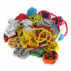 18/26pcs Wooden Animal Fruit Block stringing beaded Toys For Children Learning &amp; Education Colorful Products Kids Toy WYQ