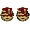 174th ADA (Air Defense Artillery) Regiment Unit Crest (Caveat Oppugnator)