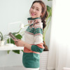 2017 autumn women's sweaters and pullovers vintage printed cashmere sweater warm turtleneck pullover christmas oversized pull