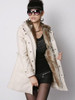 2017 Autumn Women's Wool Liner Down Coat Outerwear Slim Thickening Large Size XXXL Winter Warm fur Jacket Snow Overcoat Female