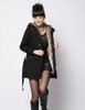 2017 Autumn Women's Wool Liner Down Coat Outerwear Slim Thickening Large Size XXXL Winter Warm fur Jacket Snow Overcoat Female