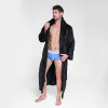 2017 Autumn Winter Thickening Warm Flannel Bathrobe Men Dressing Gown Bath Robe Male Sleepwear Nightgown Kimono Homme