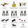 Global Drone GW018 FPV Quadrocopter Selfie Drone Wifi Control RC Quadcopter Foldable Drones with Camera HD vs E58 JY018 E52