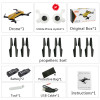 Global Drone GW018 FPV Quadrocopter Selfie Drone Wifi Control RC Quadcopter Foldable Drones with Camera HD vs E58 JY018 E52