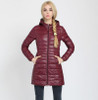 Gizmosy! Female Warm Winter Jacket Women Down Coat Thin 90% White Duck Down Parka Ultra-light Long Down Jacket Outwear BN011