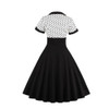 2018 Summer Women Dress Retro 1950s 60s Dress Female Polka Dots Pinup Rockabilly Sexy Party Dresses Vintage Tunic Vestidos Mujer