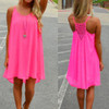 2018 Summer Style Women Clothing Beach Dress Fluorescence Female Summer Dress Chiffon Voile Women Dress Plus Size