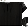 2018 Summer style women kimono blouses shirts cotton linen casual stitching Hollow tops plus size XXXXXL blusas blouse blusa