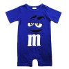 2018 Summer Newborn Baby Boy Girl Rompers Short Sleeve Cotton Jumpsuit Cartoon Printed Baby Costume Infant Clothes