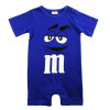 2018 Summer Newborn Baby Boy Girl Rompers Short Sleeve Cotton Jumpsuit Cartoon Printed Baby Costume Infant Clothes