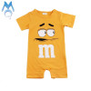 2018 Summer Newborn Baby Boy Girl Rompers Short Sleeve Cotton Jumpsuit Cartoon Printed Baby Costume Infant Clothes