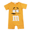 2018 Summer Newborn Baby Boy Girl Rompers Short Sleeve Cotton Jumpsuit Cartoon Printed Baby Costume Infant Clothes