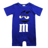 2018 Summer Newborn Baby Boy Girl Rompers Short Sleeve Cotton Jumpsuit Cartoon Printed Baby Costume Infant Clothes
