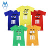 2018 Summer Newborn Baby Boy Girl Rompers Short Sleeve Cotton Jumpsuit Cartoon Printed Baby Costume Infant Clothes