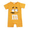 2018 Summer Newborn Baby Boy Girl Rompers Short Sleeve Cotton Jumpsuit Cartoon Printed Baby Costume Infant Clothes