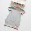 2018 Summer Girls Dress Cartoon Stripe Kids Dresses For Girl Clothes 2-7Y Children girl Vestidos Costume Roupas Infantis Menina