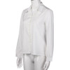 New 2018 Spring Women Blouse Fashion Vintage Female Casual Shirts White Solid Long Sleeves Tops Lapel Shirt Blusas Feminina