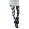New 2018 Spring Autumn Leggings Fashion Stripped Stars Stitching Women Legging Casual Female Breathable Elastic Leggings