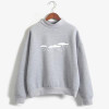 New 2018 Hoody Spring Autumn Long Sleeve Casual Harajuku Pink Sweatshirt Women Cute Printed Hoodies Moletom Feminino Oversize