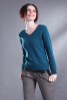 New 2018 Autumn-Spring Fashion Women Sexy V-neck Knit candy color Sweater Outerwear Pullover Tops Knitted Cashmere Sweater Women