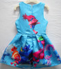 New 2017,Trolls Clothes,Trolls Dress,Summer,Girl Princess Dress,Girl Clothes,Girl's Cartoon Clothing,For kids 3-9 Years