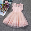 2017 Baby Girl Floral Lace Princess Tutu Dress Wedding Christening Gown Dress Girls Clothes For Kids Party Wear Meninas Vestidos