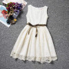 2017 Baby Girl Floral Lace Princess Tutu Dress Wedding Christening Gown Dress Girls Clothes For Kids Party Wear Meninas Vestidos