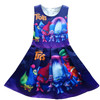 2017 Baby girl dress trolls dress kids clothes Unicorn dress baby girls children clothes cotton H622 2017 Baby girl dress trolls dress kids clothes Unicorn dress baby girls children clothes cotton H622