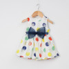 2017 Baby Girl Dress Baby Summer Sleeveless Bow Dot Chiffon Dress Infant Baby Cute Fashion Clothing Baby 1st Birthday Dress 2017 Baby Girl Dress Baby Summer Sleeveless Bow Dot Chiffon Dress Infant Baby Cute Fashion Clothing Baby 1st Birthday Dress