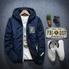 2017 Autumn&amp;Winter Hooded Cotton-Padded Clothes Men High quality Mens Parkas Coat Fashion Printed clothing jacket Plus Size7XL