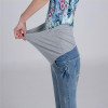 Denim Maternity Jeans Plus size Elastic waist Long Trousers pants for Pregnant women Pregnancy clothes Pregnant Pants Denim Maternity Jeans Plus size Elastic waist Long Trousers pants for Pregnant women Pregnancy clothes Pregnant Pants