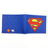 Free Shipping Anime Comics The Superman Wallet Anime Cartoon Purse for Young Card Holder Wallets With Tag Dollar Price