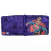 Free Shipping Anime Comics The Superman Wallet Anime Cartoon Purse for Young Card Holder Wallets With Tag Dollar Price