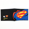 Free Shipping Anime Comics The Superman Wallet Anime Cartoon Purse for Young Card Holder Wallets With Tag Dollar Price