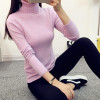 2018 Autumn Winter Women Sweaters and Pullovers Turtleneck Knitted Sweater Outerwear Pullover Tops Sueter Mujer Chandail Femme