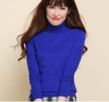 2018 autumn winter women sweaters and pullovers female knitted turtleneck solid color jersey pull femme cashmere sweater