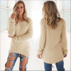 2018 Autumn Winter Women Casual Knitted Pullover Sweaters Fashion Long Sleeve O-Neck Black Red Pink Loose Female Sweater jumpers 2018 Autumn Winter Women Casual Knitted Pullover Sweaters Fashion Long Sleeve O-Neck Black Red Pink Loose Female Sweater jumpers