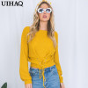 2018 Autumn Winter Casual Pullover Knitted Sweater Women Tops Shirt Women Sweaters Pullovers 5 Colors WG09