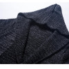 Autumn Winter Loose Long Mens Cardigans Sweaters New Fashion Big Size Jumpers Mens Hooded Sueter Knit Sweater Jersey Sudaderas