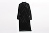 Autumn Winter Fashion Midi Pencil Dress Women Turtleneck Long Sleeve Sexy Velvet Dress Velvet High Neck Bodycon Dress