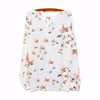 2018 Hot Sale Casual female vestidos Women Women Summer Casual Long Sleeve Tether Blouse Chiffon Floral Shirt XL Hot Sales Top