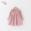 2018 Flower Girls Dress Cotton Princess Kids Dresses For Girls Casual Infant Party Wedding Costume Toddler Children Clothing