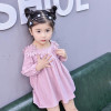 2018 Flower Girls Dress Cotton Princess Kids Dresses For Girls Casual Infant Party Wedding Costume Toddler Children Clothing