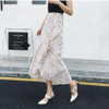 2018 floral print bohemian long skirts women Summer elegant beach maxi skirt Boho high waist asymmetrical ruffles cotton skirt 2018 floral print bohemian long skirts women Summer elegant beach maxi skirt Boho high waist asymmetrical ruffles cotton skirt