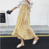 2018 floral print bohemian long skirts women Summer elegant beach maxi skirt Boho high waist asymmetrical ruffles cotton skirt 2018 floral print bohemian long skirts women Summer elegant beach maxi skirt Boho high waist asymmetrical ruffles cotton skirt