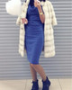 Autumn Winter Dress Women Vestidos Large Size Velvet Dresses Ukraine Warm Dresses For Women Clothes Office Women's Dress 2017
