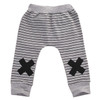 Autumn Spring Striped Newborn Baby Boys Girls Bottoms Monster Harem Pants Leggings  Trousers