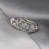 LASAMERO Ring For Women 0.4ct flower shape Certified diamond Ring Accents 18k Gold Real Engagement Wedding Ring