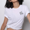 2018 Fashion Women Girl Gang T Shirt Summer Clothing Hipster Tumblr Slogan T Shirts Women Tops Punk Harajuku Tee Shirt Femme